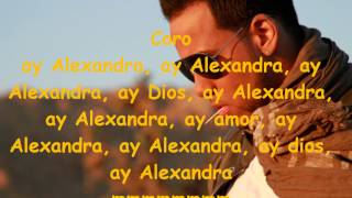 Letra de Alexandra Aventura [upl. by Ecinereb]