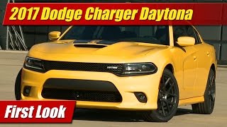 2017 Dodge Charger Daytona First Look [upl. by Nnylrefinnej]