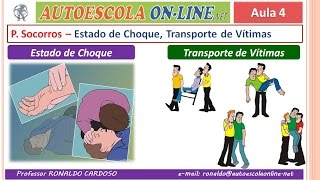 32 PRIMEIROS SOCORROS  Convulsões Choque Transporte Motociclistas Produtos Perigosos [upl. by Mercie359]