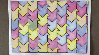 Math project tessellationM212 [upl. by Chemush]