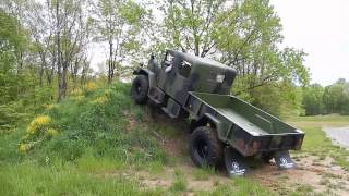 M35A3 Custom crew cab by CampC Equipment 3 [upl. by Nedrob]