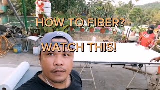 FIBER WORK PROCESS AND PREPARATION [upl. by Odnumde]