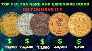 MOST EXPENSIVE AND ULTRA RARE TOP 5 COINS WORTH MILLION DOLLARS [upl. by Emily]