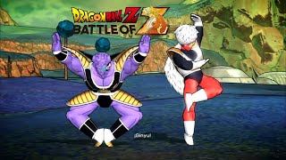 LAS FUERZAS ESPECIALES GINYU VS GOKU Y VEGETA DRAGON BALL Z BATTLE OF Z [upl. by Naillimxam823]