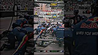 😱 Closest Pit Release of F1 Vergnes Unsafe Pit Release 🤯 f1 formula1 shorts [upl. by Eednahs]