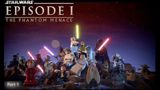 Lego Star Wars The Skywalker Saga  Episode 1 The Phantom Menace  Part 1  Playthrough  Gameplay [upl. by Rabka]