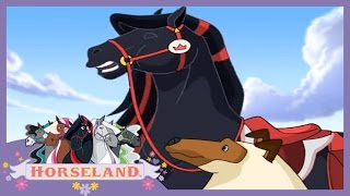 Horseland You Cant Judge A Girl By Her Limo  Season 1 Episode 1 Horse Cartoon 🐴💜 [upl. by Yorker]