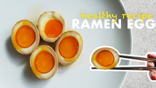 How to Make Perfect Ramen SoftBoiled Eggs  Super Easy Healthy Recipe  Emi [upl. by Atiner]