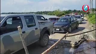 Port Morant residents complain about poor state of road [upl. by Dilahk]