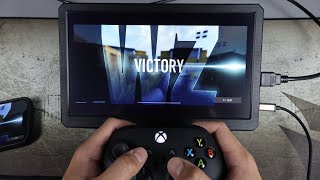 POV Call of Duty Warzone Mobile on 108quot 720P 60Hz Portable Monitor with Controller 2024 [upl. by Eetse419]