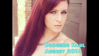 DROGERIE HAUL AUGUST 2014 [upl. by Kohcztiy]