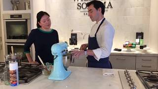 How to Make Macarons with Bouchon Bakery  Williams Sonoma [upl. by Elinnet]