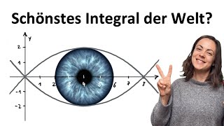 Schönstes Integral der Welt  Anspruchsvolle Fläche zwischen zwei Funktionen  Integrale im Abitur [upl. by Florin]