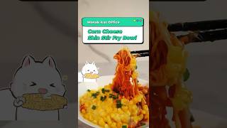 Shin Stir Fry Bowl with Corn Cheese recipe shorts halal [upl. by Nataniel363]