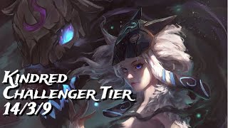 League of Legends Challenger Kindred Jungle 1439  Pro Gameplay 👊👊👊 [upl. by Joelly]