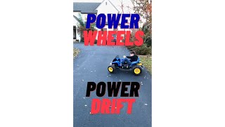 Power Wheels Drifting In Slow Motion [upl. by Adriena924]