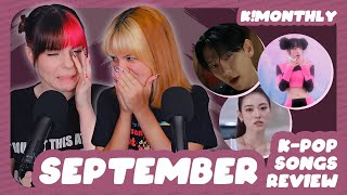 REVIEW KPop Songs from September  KMONTHLY [upl. by Nnaharas16]