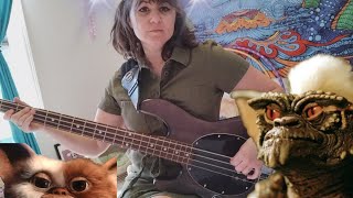 Gremlins Bass Guitar Cover The Gremlins Rag basscover bassinstrumental christmasmusic [upl. by Absa]