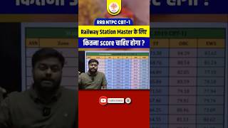 Railway Station Master Cut Off 2024  NTPC CBT 1 Cut Off 2024 Satyam SIr mdclasses [upl. by Ruhnke]