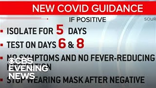 CDC relaxes COVID19 guidelines [upl. by Deehan932]