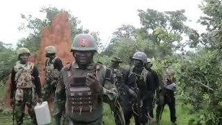 Nigerian Army Releases Video Of Their Encounter With Bandits In Southern Kaduna [upl. by Larianna]