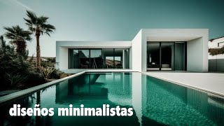 Diseños de casas minimalistas y modernas [upl. by Bjorn]