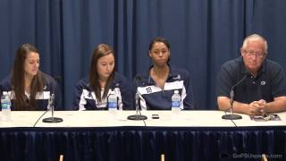 2012 Fall Sports Media Day Volleyball [upl. by Neyuq]