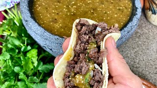 Cómo se hacen los tacos de cabeza  estilo Michoacán [upl. by Ydaf]