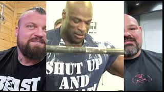 Ronnie Coleman and Horrible Gym Fails  Brian Shaw [upl. by Zarihs]