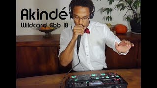 Akindé  Loopstation Wildcard GBB 2018  12HT  Minimal [upl. by Hardunn]