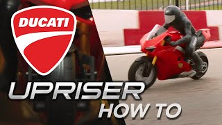 Upriser  How to Master the Upriser Ducati Panigale V4 S RC Stunt Bike [upl. by Tnahsin]