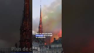 Les cloches de NotreDame de Paris sonnent pour la première fois depuis lincendie [upl. by Ahsiek]