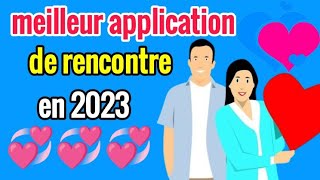 meilleur application de rencontre gratuit en 2023 [upl. by Bruner]