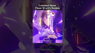 I COOKED ABYSS FLOOR 12 WITH RAIDEN [upl. by Aelem]