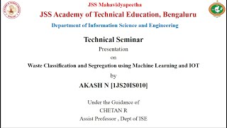 Technical Seminar PPT vtu final year [upl. by Asenaj]