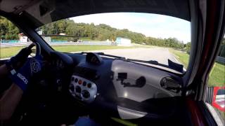 Fiat 600 Sporting Faiga  Autodromo Lombardore Insane Drift [upl. by Moraj]