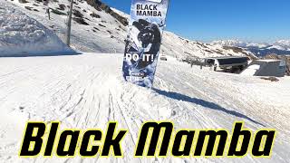 Kitzsteinhorn Kaprun Austrie Black Mamba Black run [upl. by Analart736]