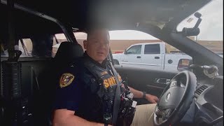 Salute The Badge Caddo Sheriffs Deputy Gives Virtual Ride Along [upl. by Inttirb68]