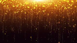 Gold Glitter Happy New Year Background Video [upl. by Florance181]