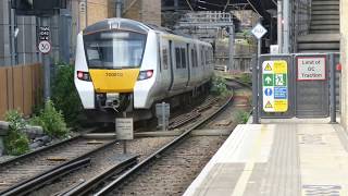 Thameslink Finsbury Park to Farringdon 14 June 2018 [upl. by Nyrrek]