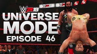 WWE 2K19  Universe Mode  THE DEBUT OF A LEGEND  46 [upl. by Eeramit509]