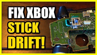 How to Fix Analog Stick Drift on Xbox Series XS Controller AIM Moving By itself amp Take Apart [upl. by Berardo]