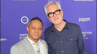 ALFONSO CUARON w TYRONE TANN  7th Annual ANIMATION IS FILM Festival [upl. by Aihtniroc]