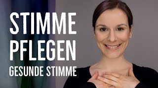 Gesunde Stimme  Stimme pflegen  singDude [upl. by Sholeen]