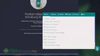 PANDUAN AUTORESPONDER WHATSAPP WASENDERPRO BAGIAN 2 [upl. by Shelburne653]