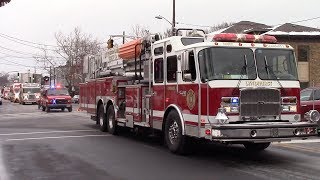 Lyndhurst Fire Department Christmas Parade 121617 [upl. by Arahc]