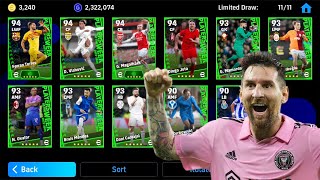 NEW FEATURED 🎁🎁 PLAYER REWARD X3 PACK OPENING EFOOTBALL 2024 MOBILE [upl. by Georgia]