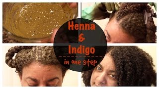 Henna amp Indigo  one step application [upl. by Haze]