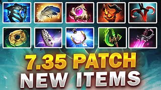 735 PATCH UPDATE Dota 2 – ALL New amp UPDATED ITEMS [upl. by Eiddet943]