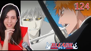 HOLLOW ICHIGO Vs ICHIGO Bleach Episode 124 Reaction [upl. by Faruq]